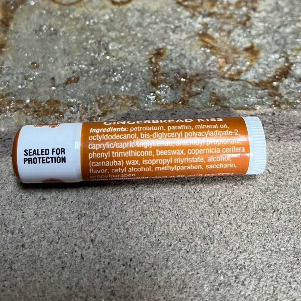 RARE Discontinued Sealed Chapstick Gingerbread Kiss NWT Holiday Christmas htf